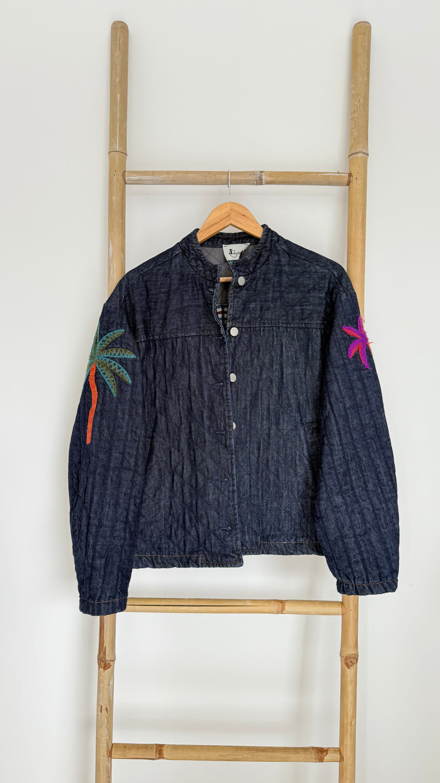 Veste Vicky en jean molletonné