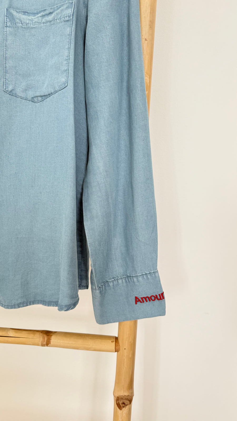 Chemise en jeans Amour