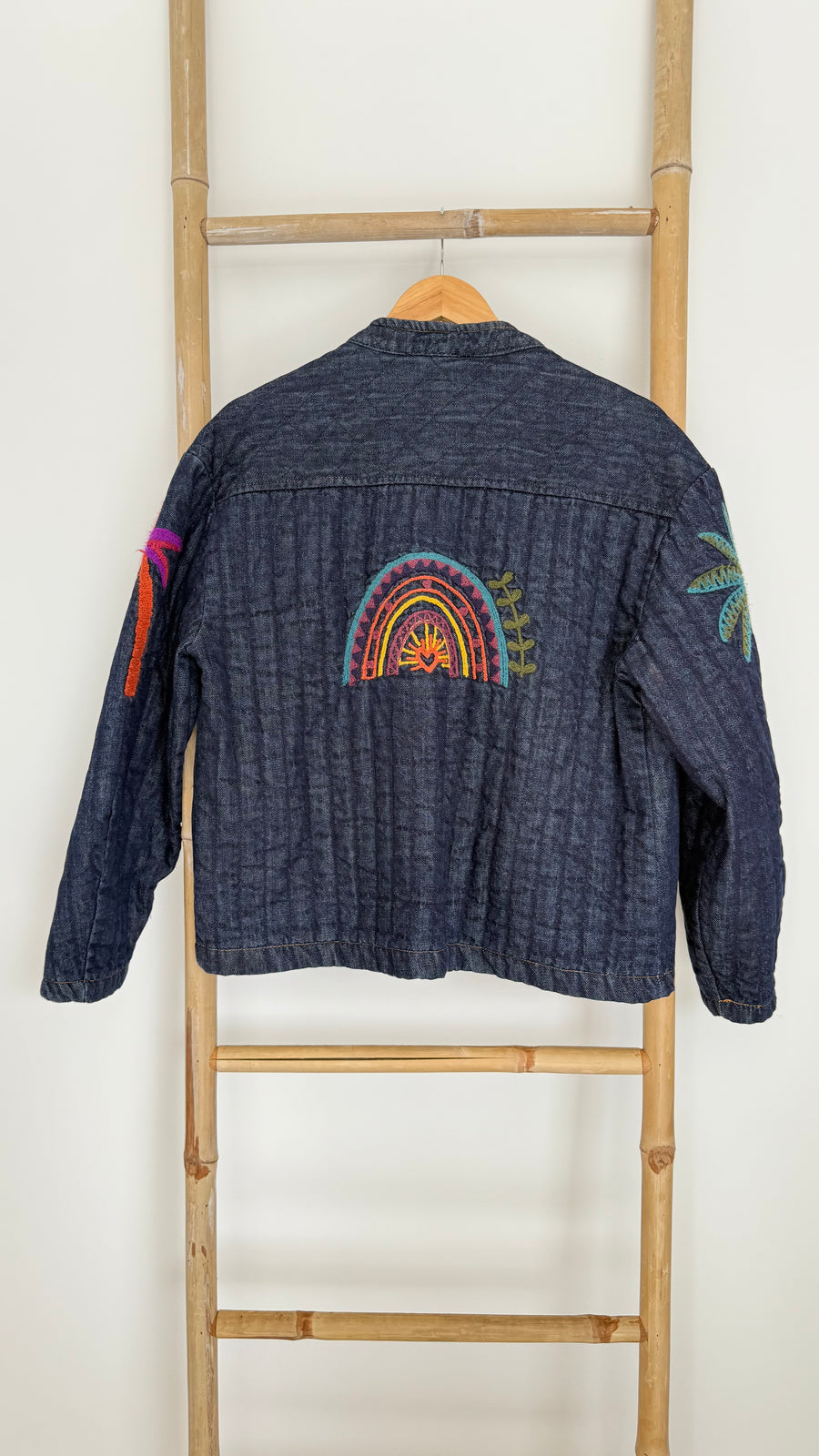 Veste Vicky en jean molletonné
