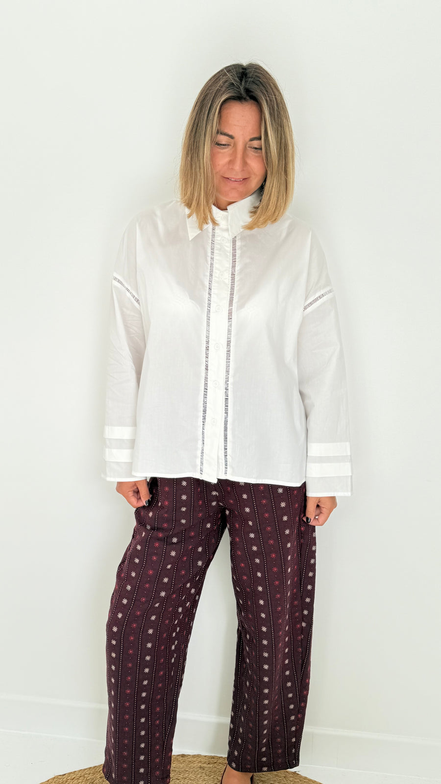 Chemise Léa courte et ample