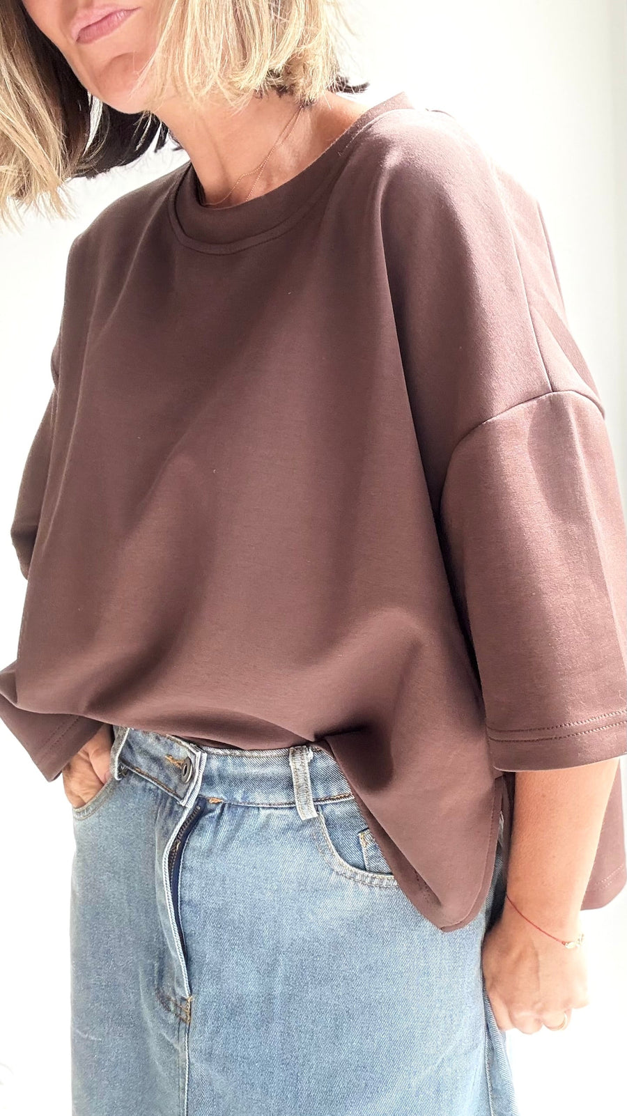 T-shirt Louis marron Les Coulisses d’Elo